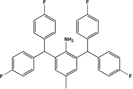 2,6-Di(4-fluorobenzhydryl)-4-methylaniline