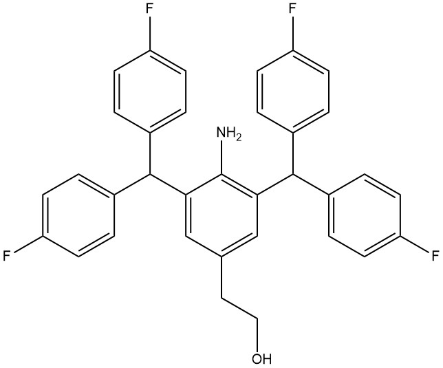 2,6-Di(4-fluorobenzhydryl)-4-(1-ethanol)aniline